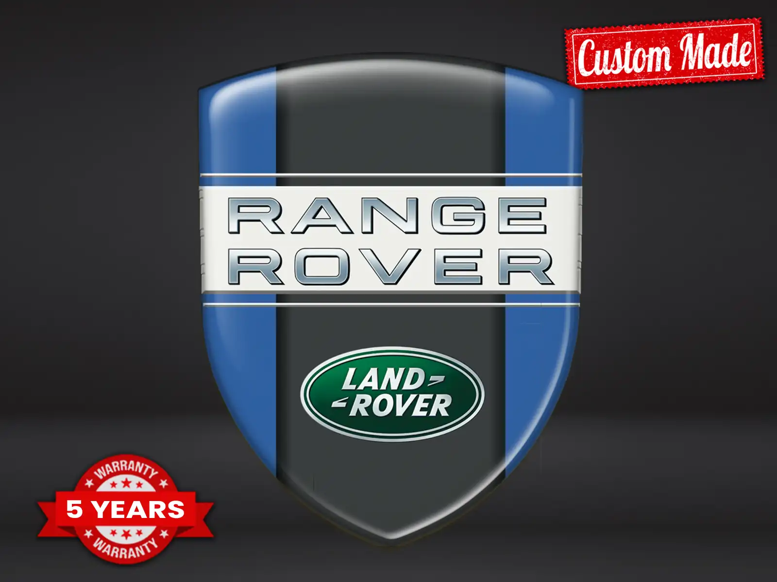 Land Rover Emblemi Silicone Auto Durevoli Max Sportivi Pro Chic